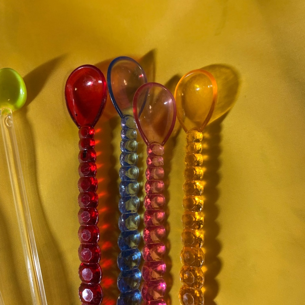 Vintage decorative spoon set - Picture 3 of 16
